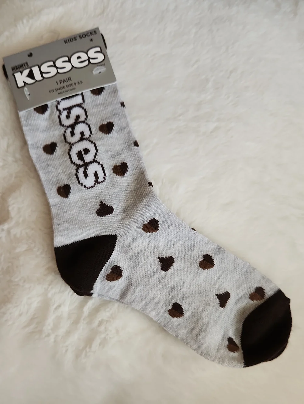 Assorted Candy-Themed Kids Crew Socks – Hershey’s, Kisses, Twizzlers, Tootsie
